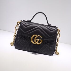 🥃🥃Gucci GG Marmont small top handle bag
